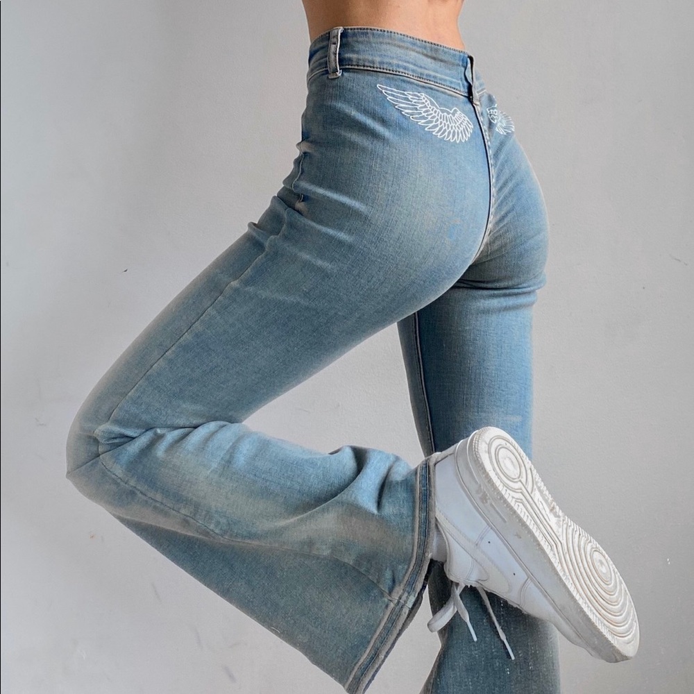 BDG flare low rise jean